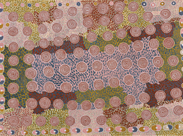 Billy Stockman Tjapaltjarri's artwork (Australia)